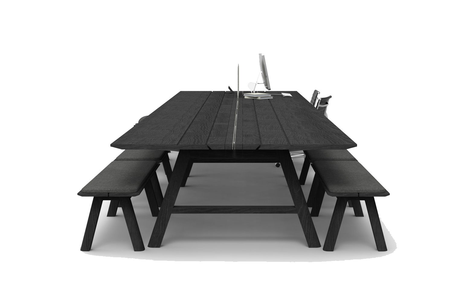BuzziSpace BuzziPicNic rechthoekige tafel