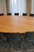 ronde boardroomtafel