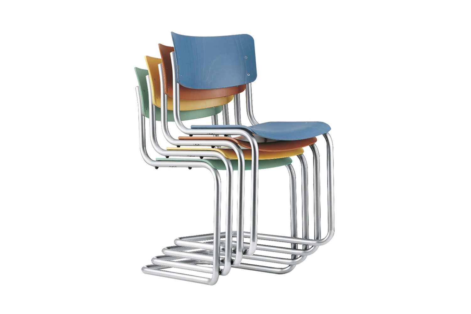 thonet s43 Stapelbare  stoel stapelbaar