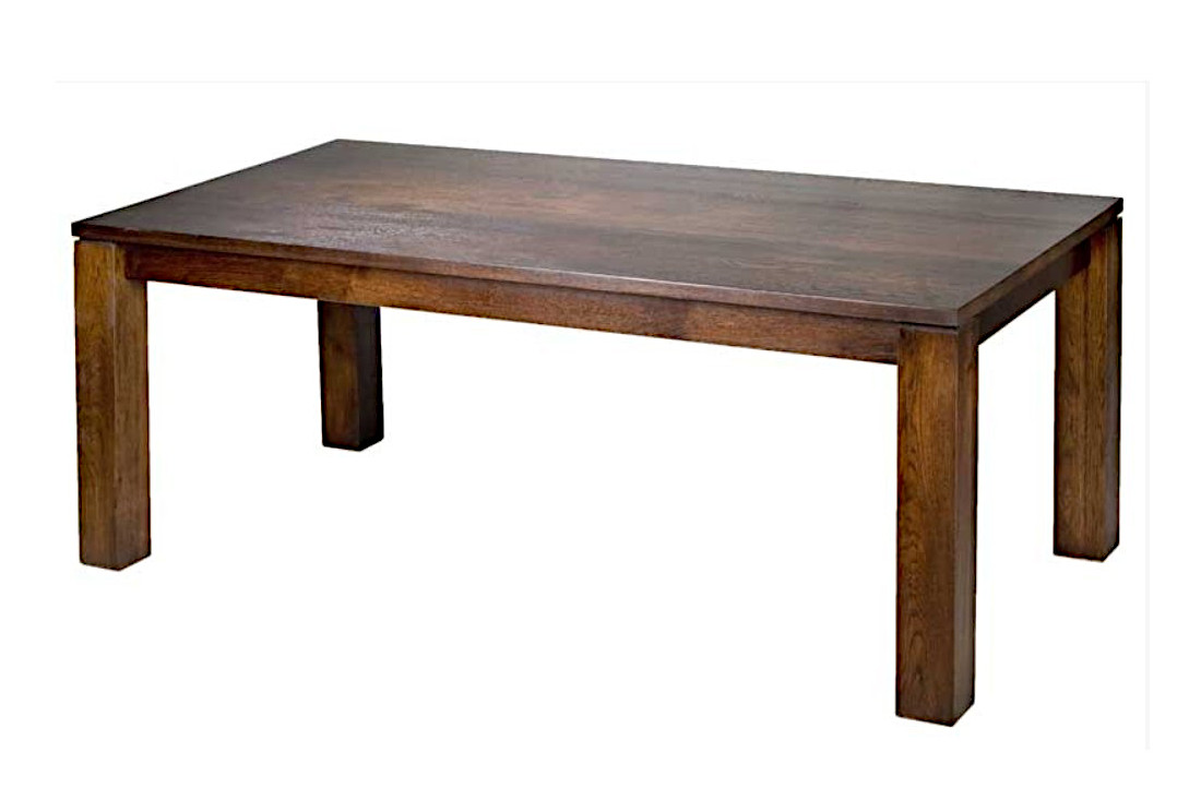 rechthoekige beuken houten tafel