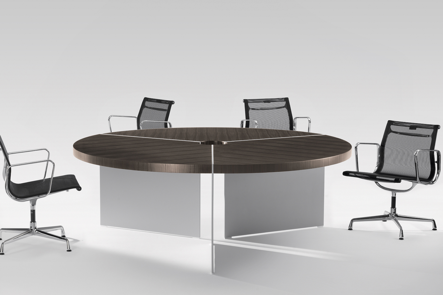 ronde flexibele boardroomtafel